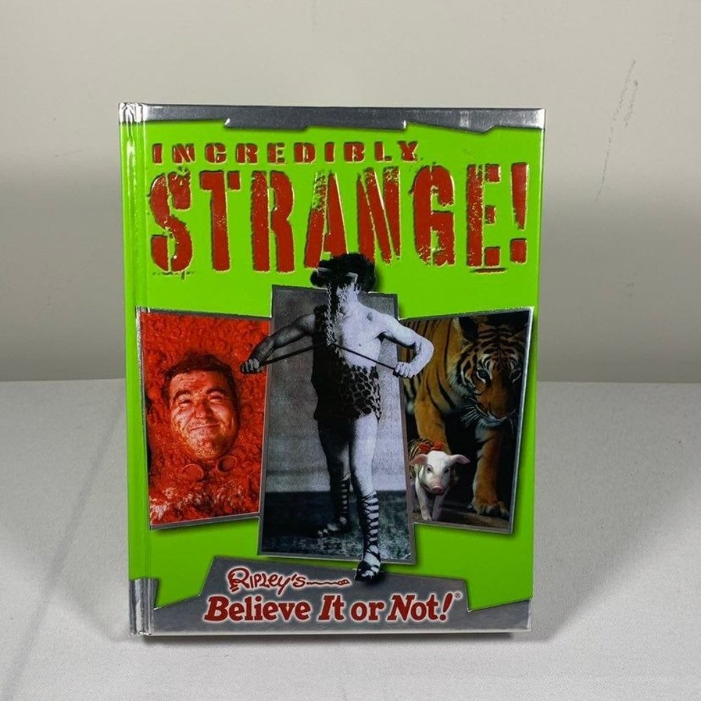 Ripley's Believe it or Not Incredibly Strange Hardcover Book 2010